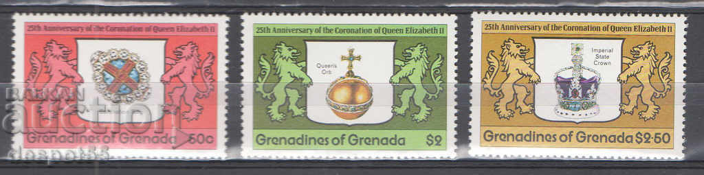 1978. Гренада Гренад. 25 год. от коронацията на Елизабет II.