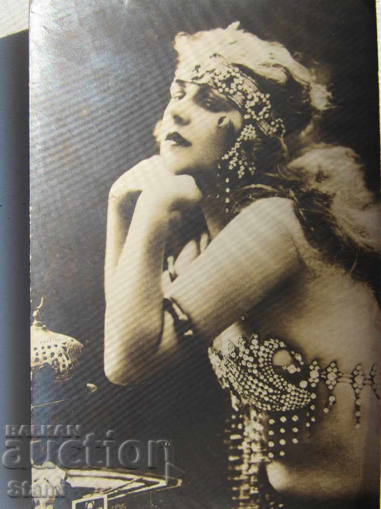 Old greeting postcard, 1929 with price 10.00 BGN | € 5.11 Old greeting postcard, 1929 with price 10.00 BGN | € 5.11