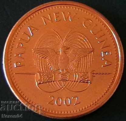 2 toa 2002, Papua New Guinea with price 4.49 BGN | € 2.30