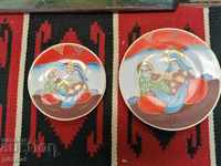 Collectible Japanese porcelain plates