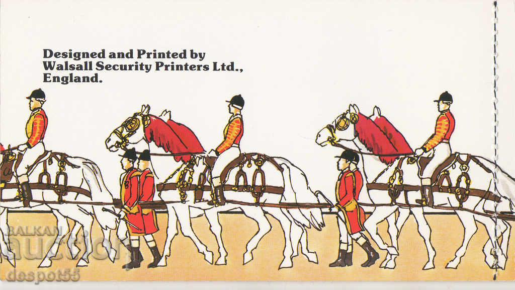1978. Antigua. The coronation of Queen Elizabeth II. Carnet. - 5 1978. Antigua. The coronation of Queen Elizabeth II. Carnet. - 5