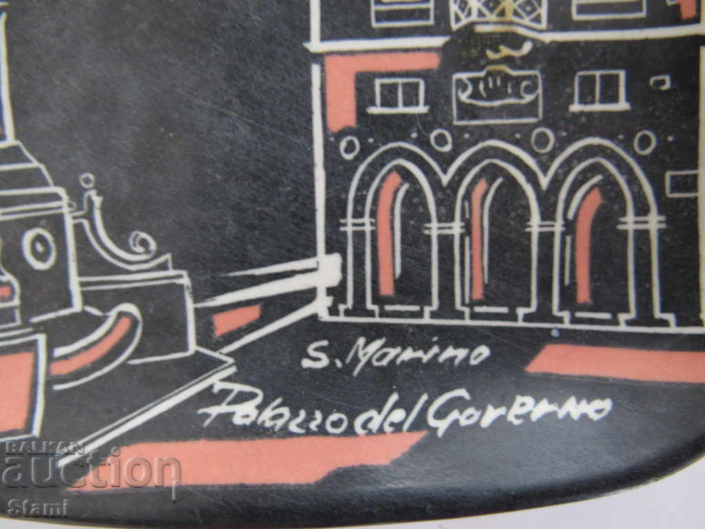 Auction Decorative plate from Bologna, Italy Auction Decorative plate from Bologna, Italy