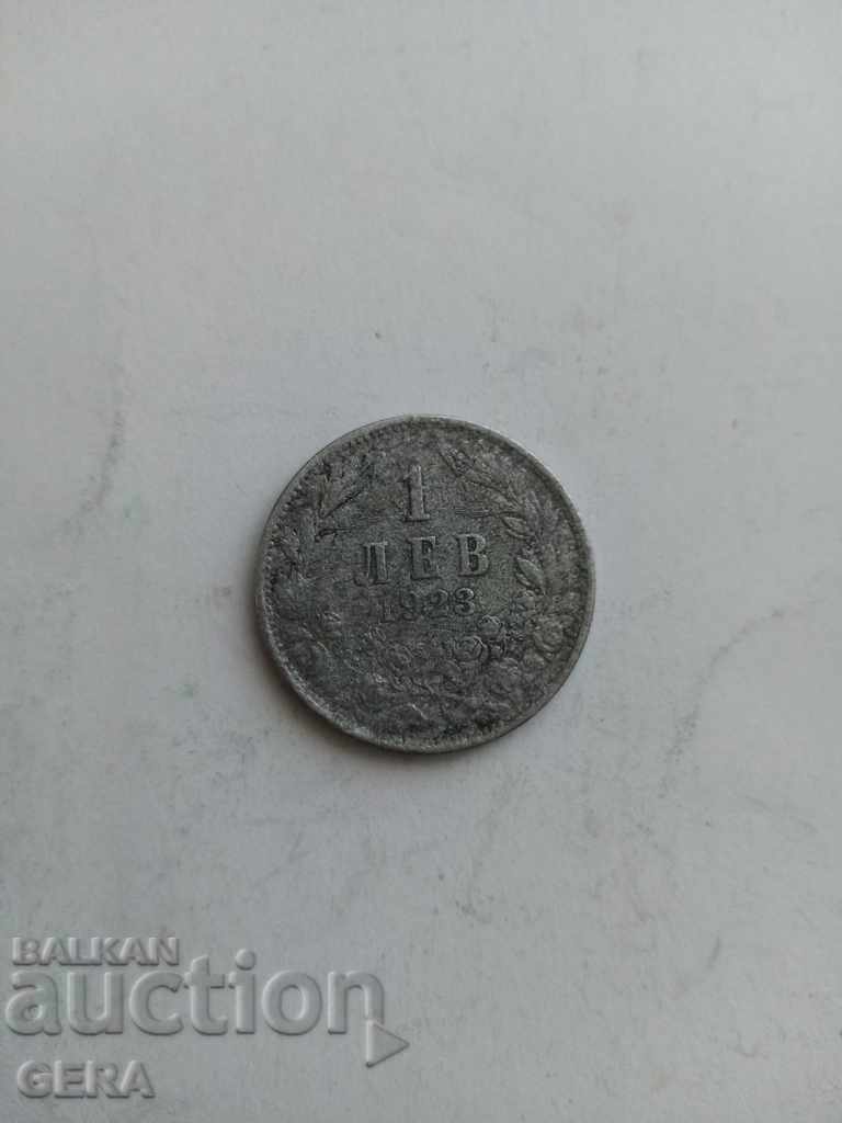 Monedă 1 lev 1923