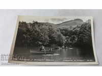 Пощенска картичка Курорт Георги Димитров Езерото 1962