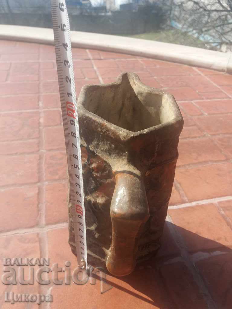 OLD CLAY JUG KRONDIR with price 100.00 BGN | € 51.13 OLD CLAY JUG KRONDIR with price 100.00 BGN | € 51.13