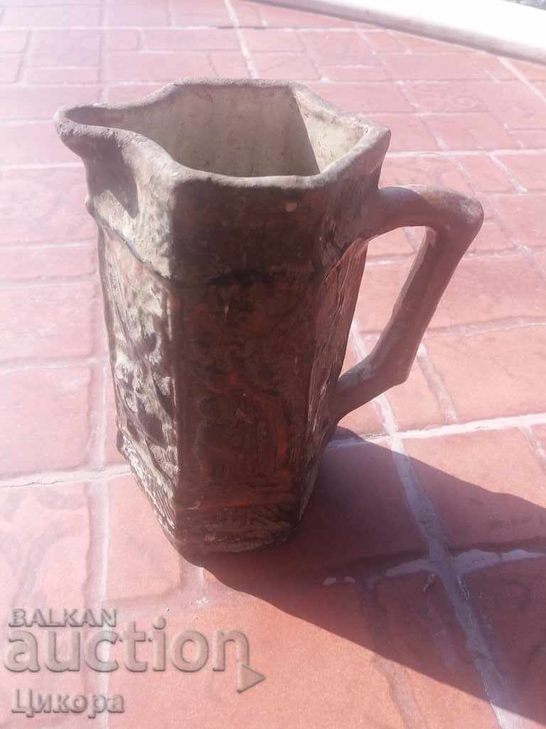 Auction OLD CLAY JUG KRONDIR Auction OLD CLAY JUG KRONDIR