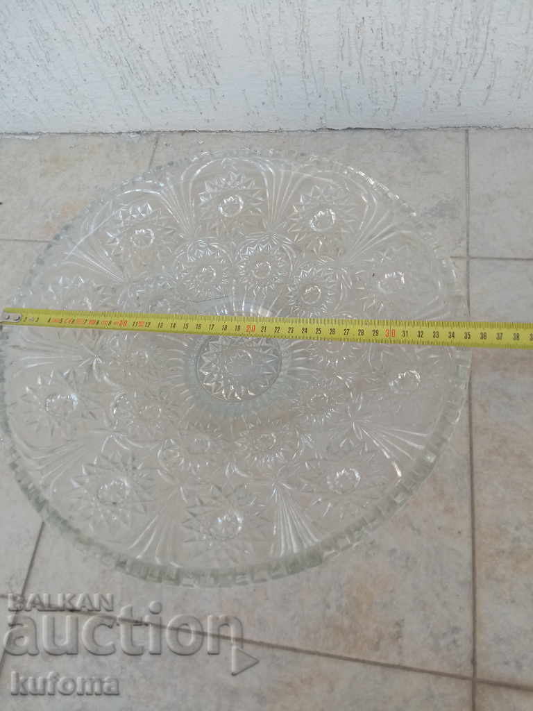 Glass fruit bowl with price 29.99 BGN | € 15.33 Glass fruit bowl with price 29.99 BGN | € 15.33