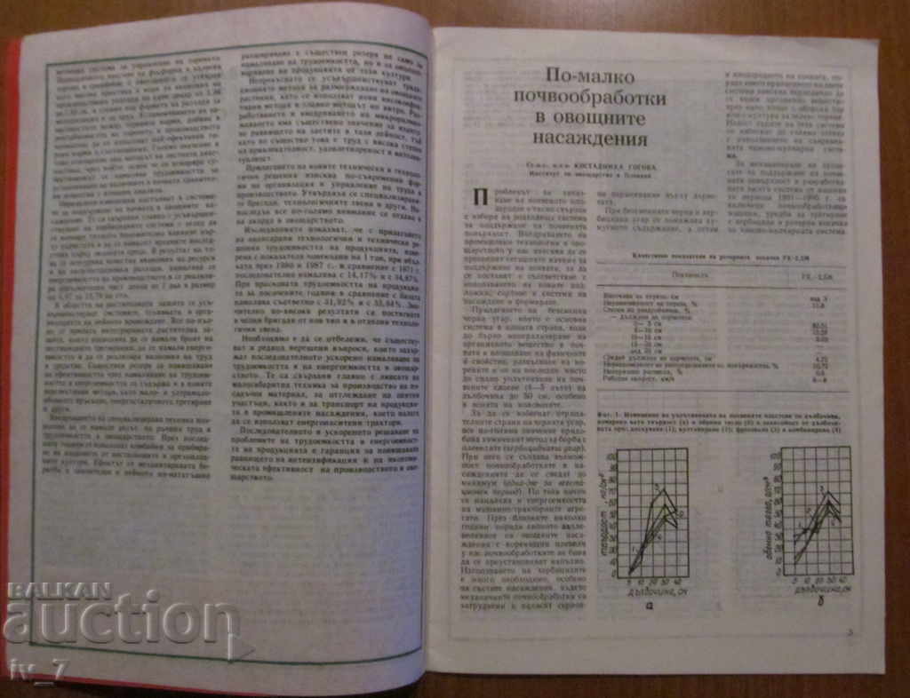 MAGAZINE-FRUIT GROWING, GARDENING AND CANNING INDUSTRY-BR 6,1988 with price 1.99 BGN | € 1.02 MAGAZINE-FRUIT GROWING, GARDENING AND CANNING INDUSTRY-BR 6,1988 with price 1.99 BGN | € 1.02