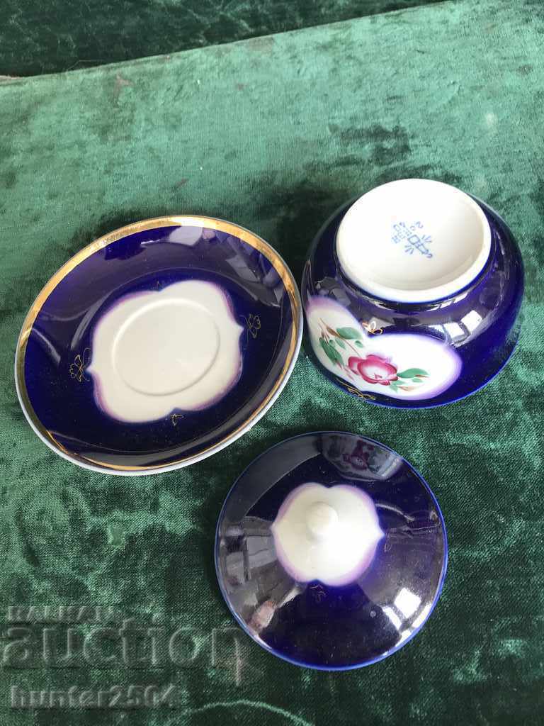 Plate and bowl with lid Dulevo d.14 cm with price 39.95 BGN | € 20.43 Plate and bowl with lid Dulevo d.14 cm with price 39.95 BGN | € 20.43