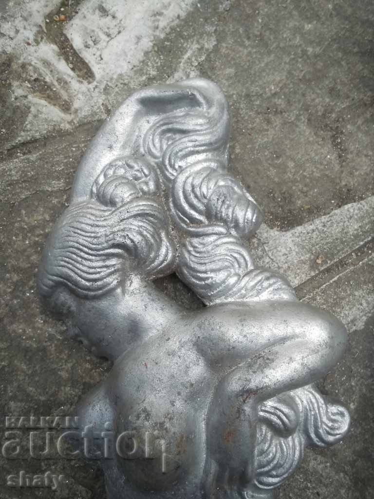 Old aluminum sculpture. with price 55.00 BGN | € 28.12 Old aluminum sculpture. with price 55.00 BGN | € 28.12