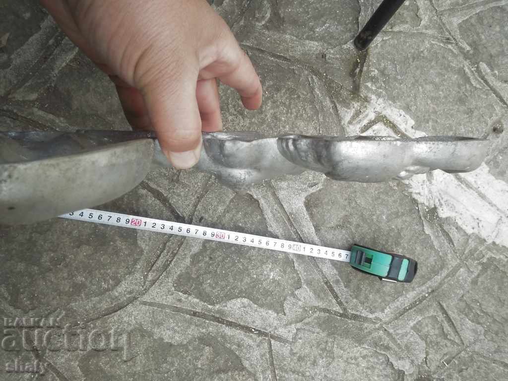 Old aluminum sculpture. - 6 Old aluminum sculpture. - 6