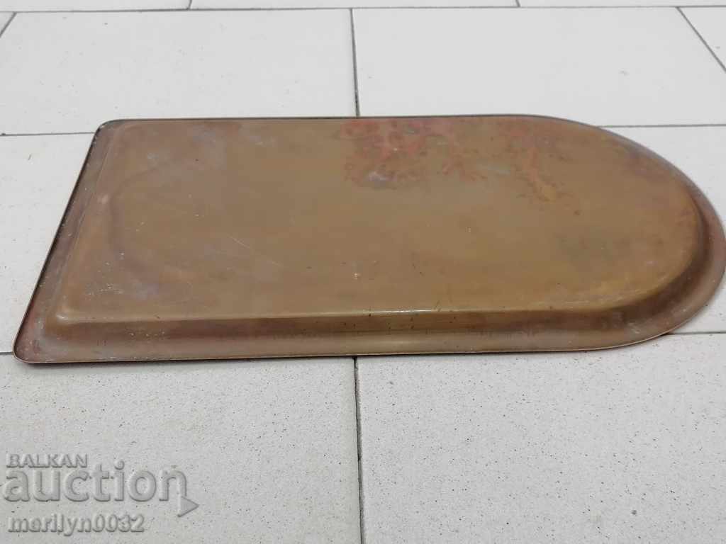 Brass tray Batashov casserole plateau 1898 Tsarist Russia - 7 Brass tray Batashov casserole plateau 1898 Tsarist Russia - 7