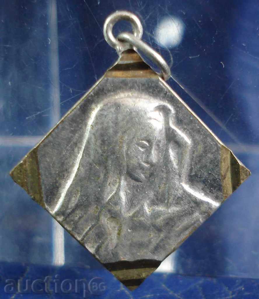 5351 Bulgaria Medallion Virgin Mary
