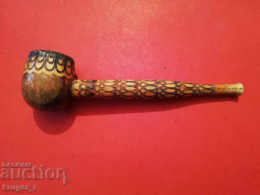 Old wooden pipe with price 15.00 BGN | € 7.67