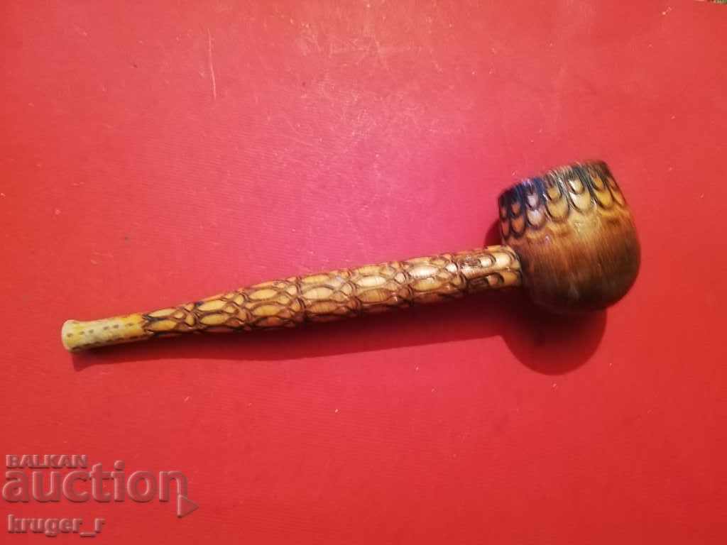 Old wooden pipe - 5
