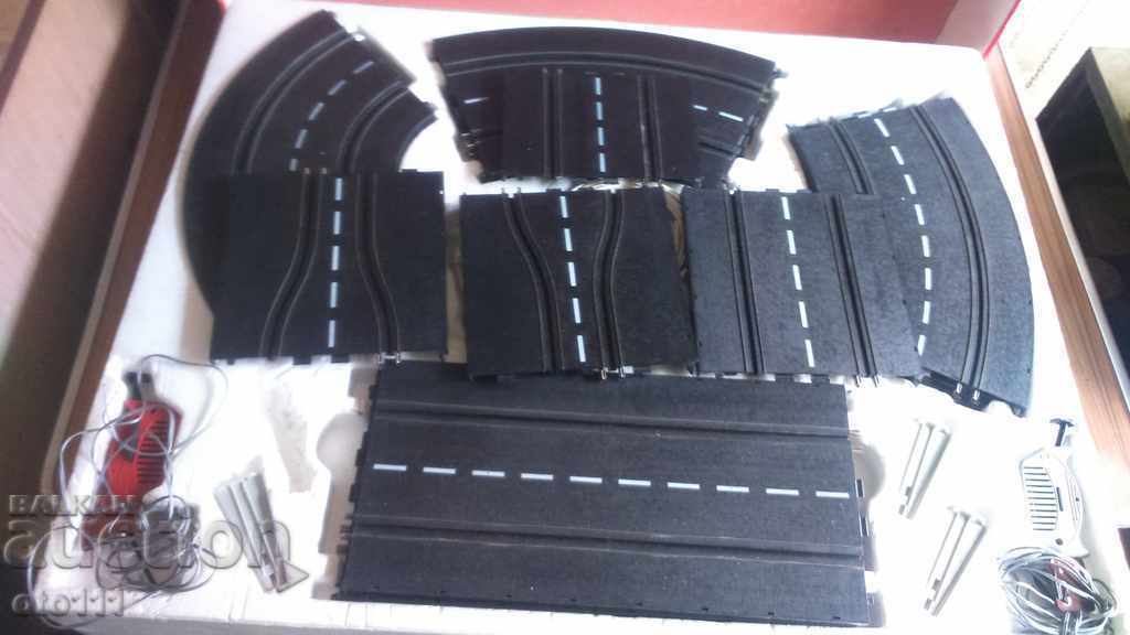 OLD GERMAN TOY TRACK - AUTOWAY - MARKLIN SPRINT - 5 OLD GERMAN TOY TRACK - AUTOWAY - MARKLIN SPRINT - 5