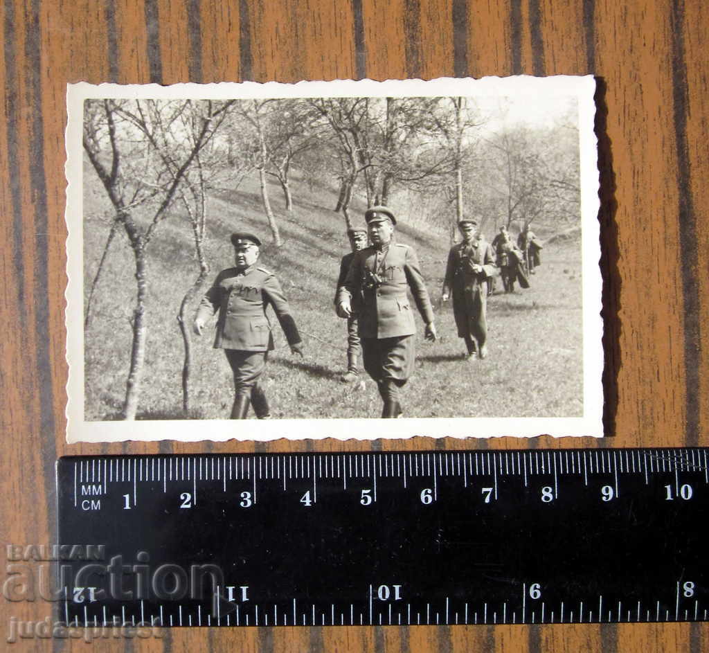 Delivery of Kingdom of Bulgaria photo of Bulgarian Royal Generals and pilot