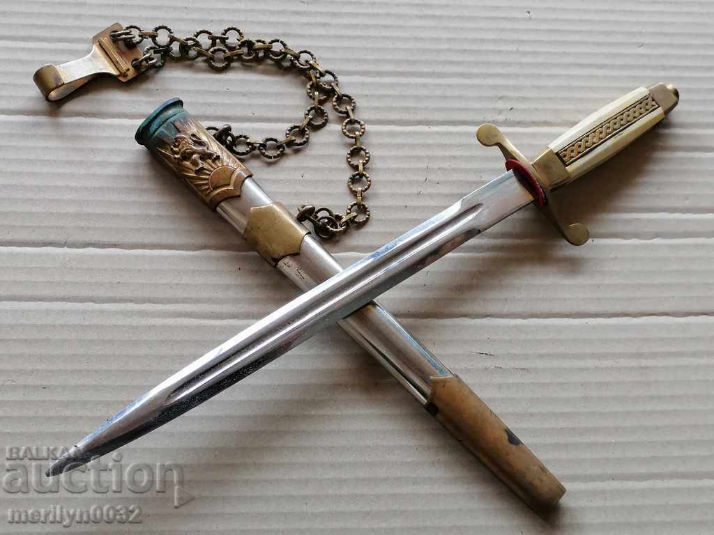 General military officer's kortik, dagger knife with kaniya with price 249.00 BGN | € 127.31 General military officer's kortik, dagger knife with kaniya with price 249.00 BGN | € 127.31