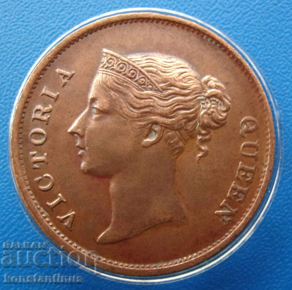 Straight Settlement 1 Cent 1862 XF Rare with price € 33.23 | 64.99 BGN