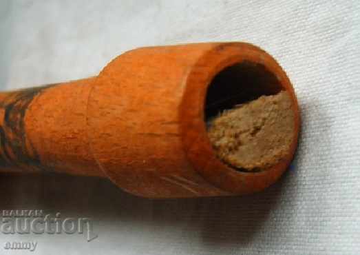 Auction  Wooden old wood whistle 10 cm