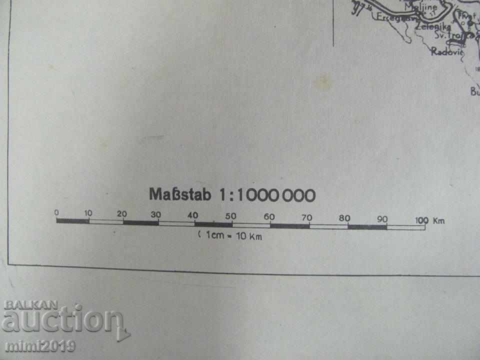 1941 World War II Original Military Map Germany with price 100.00 BGN | € 51.13 1941 World War II Original Military Map Germany with price 100.00 BGN | € 51.13