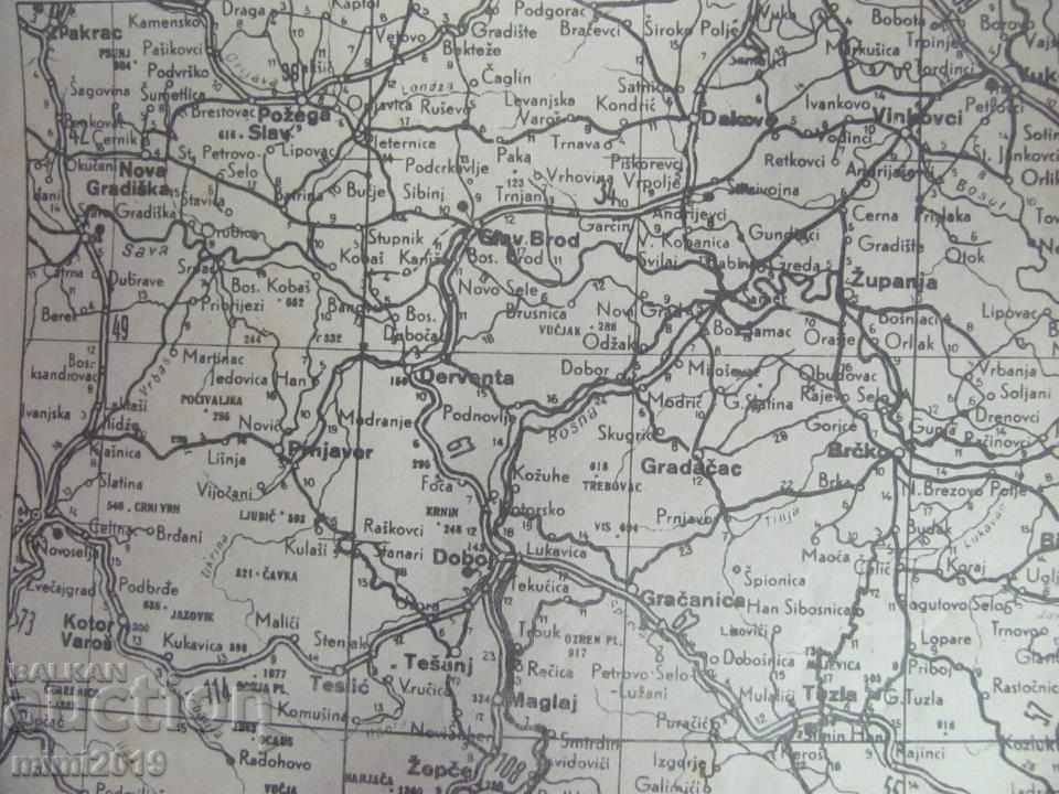 Delivery of 1941 World War II Original Military Map Germany Delivery of 1941 World War II Original Military Map Germany