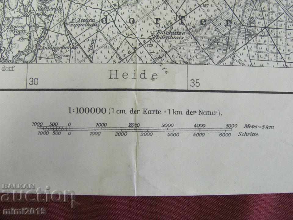 1937 Original Military Map of Germany with price 70.00 BGN | € 35.79 1937 Original Military Map of Germany with price 70.00 BGN | € 35.79