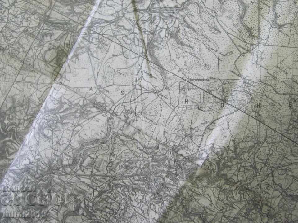 World War II Original Military Map France - 6 World War II Original Military Map France - 6