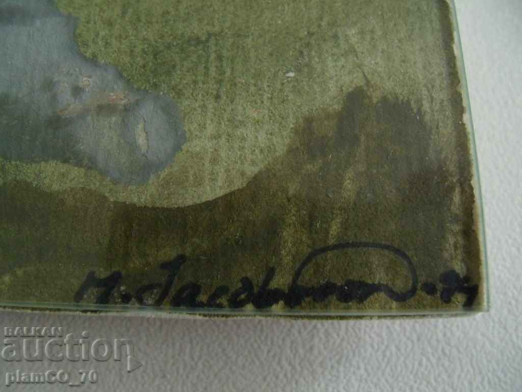 Auction № * 5166 old small picture with frame Auction № * 5166 old small picture with frame