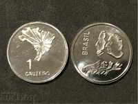 Бразилия 1 крузейро 1972 юбилейна монета UNC