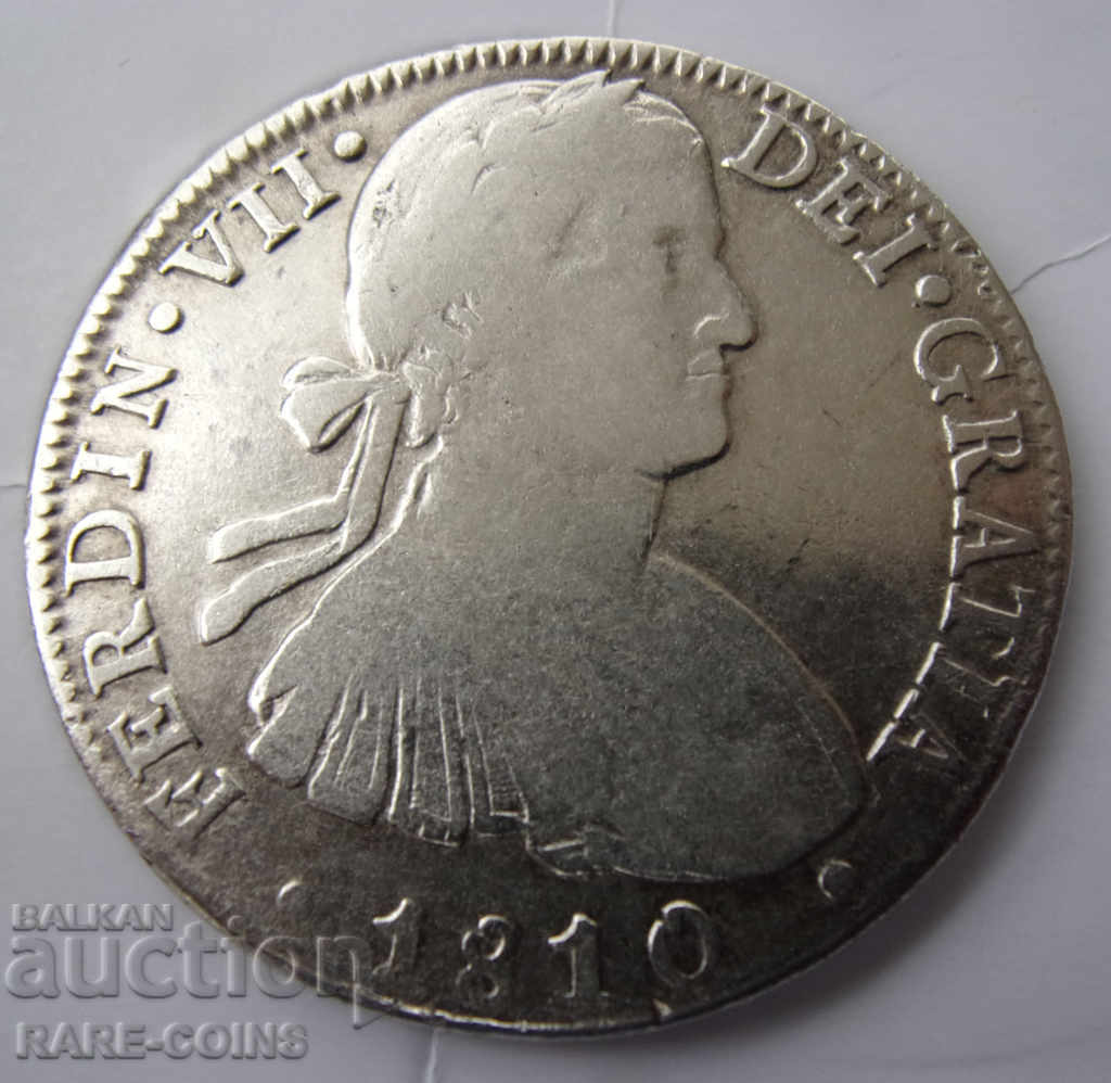 Δημοπρασία Ισπανία - Περού Thaler 1810 Πολύ σπάνιο πρωτότυπο