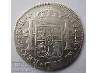 Spain - Peru Thaler 1810 Very Rare Original