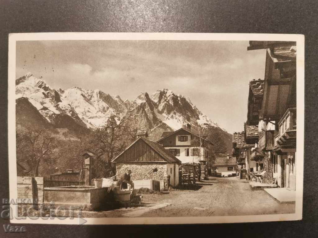 German Reich, traveling postcard with price 8.80 BGN | € 4.50