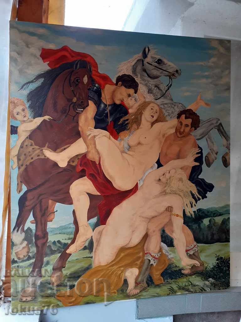 Huge master painting oil canvas Rubens reproduction with price 3900.00 BGN | € 1994.04 Huge master painting oil canvas Rubens reproduction with price 3900.00 BGN | € 1994.04