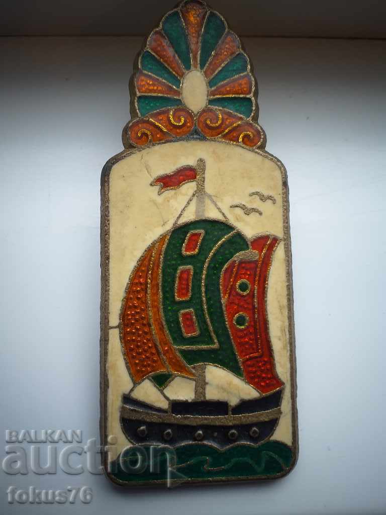 MONEY CLAMP BRONZE ENAMEL OWN SHIP with price 29.00 BGN | € 14.83
