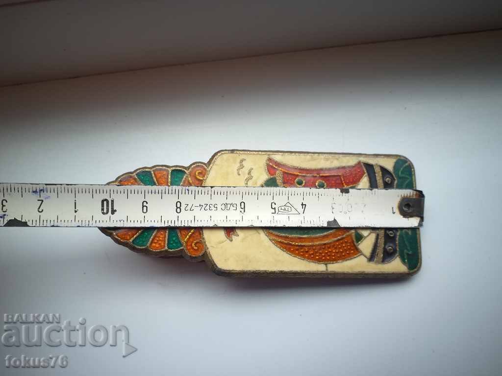 Delivery of MONEY CLAMP BRONZE ENAMEL OWN SHIP