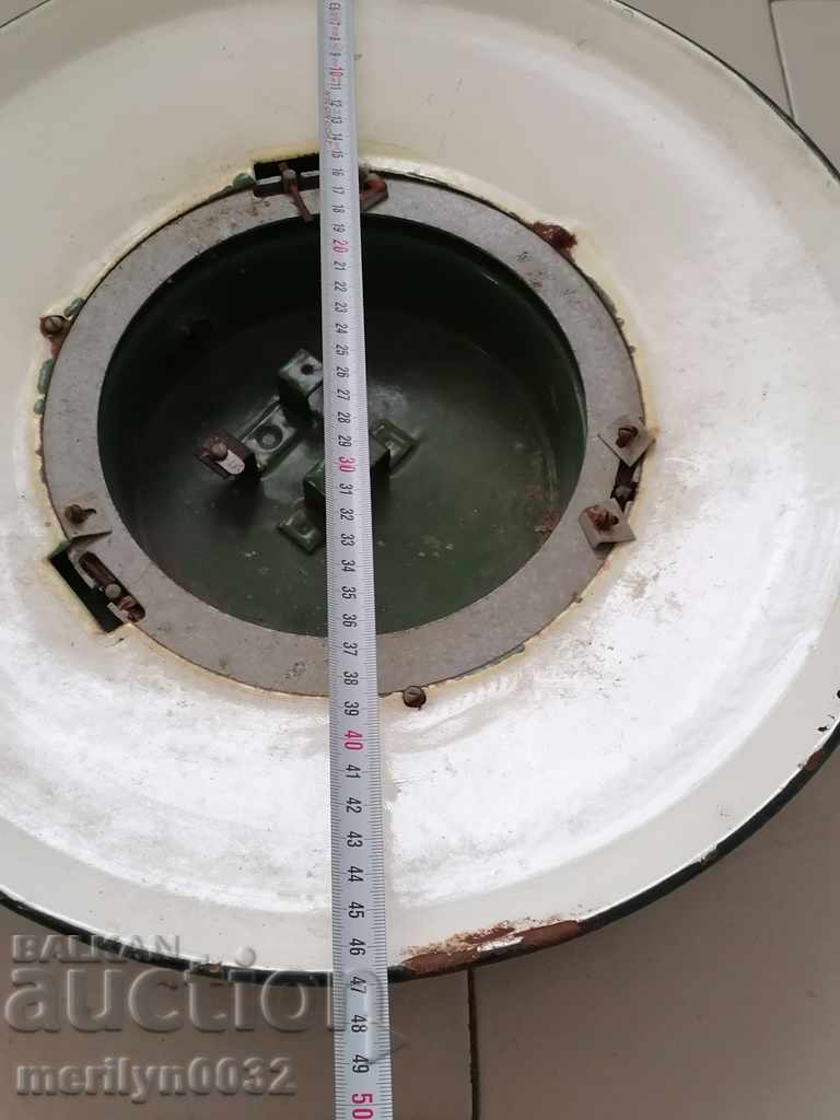 Delivery of Old industrial lamp from the dungeon of the People's Republic of Bulgaria Delivery of Old industrial lamp from the dungeon of the People's Republic of Bulgaria