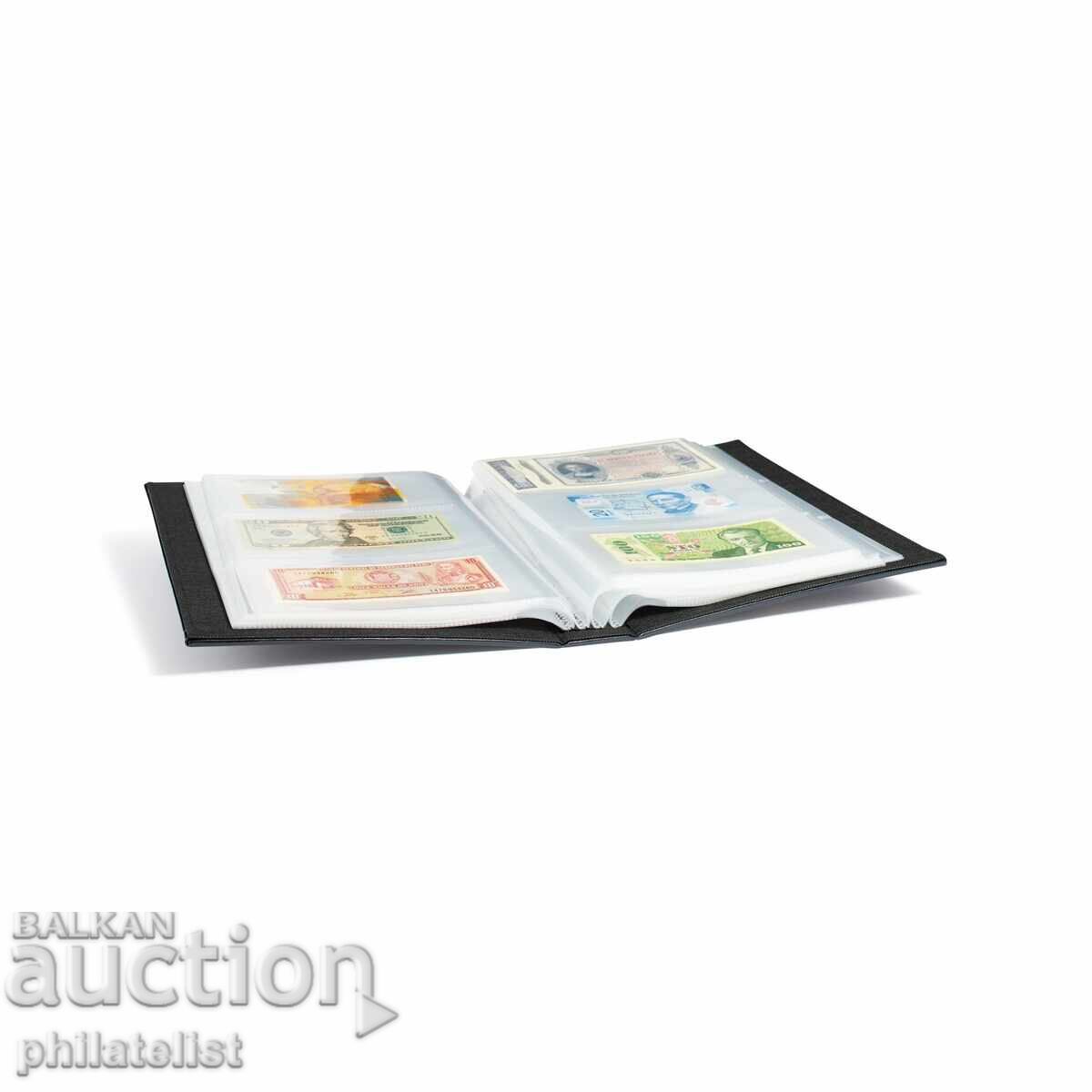 Аукцион Leuchtturm Vario черен за 300 банкноти  с 100 листа