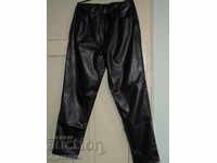 TROUSERS, for ladies in lilac, exc. leather, nom 46