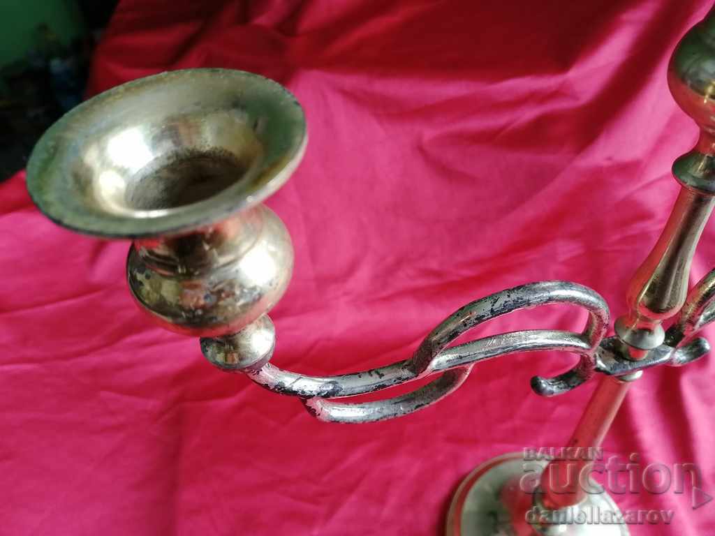 Auction Big Old Candlestick Troika Auction Big Old Candlestick Troika