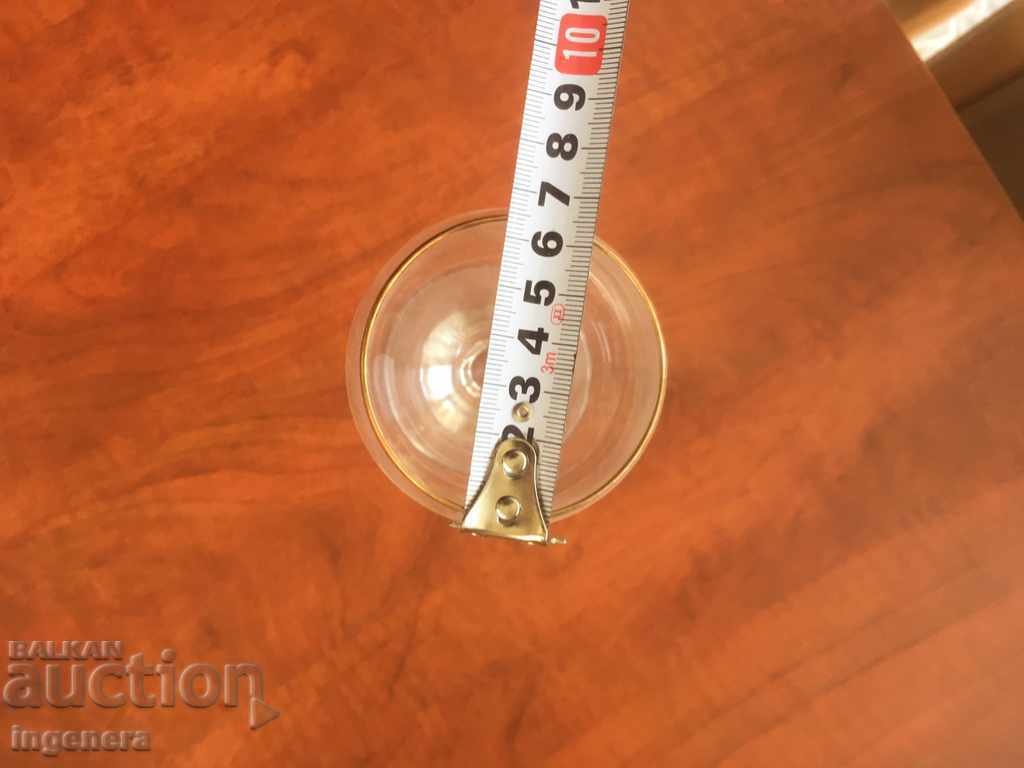 GLASS MUG GLASS GOLD ADVERTISING - 5 GLASS MUG GLASS GOLD ADVERTISING - 5