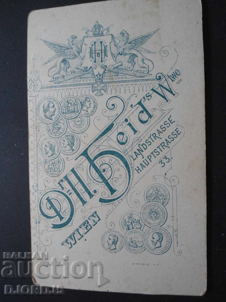 Auction Old photo, cardboard Auction Old photo, cardboard