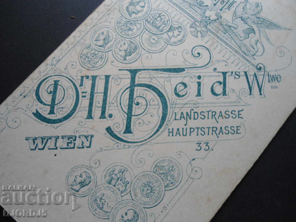 Old photo, cardboard - 5 Old photo, cardboard - 5