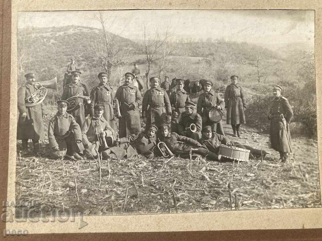 Brass regimental music old photo with price 40.00 BGN | € 20.45 Brass regimental music old photo with price 40.00 BGN | € 20.45