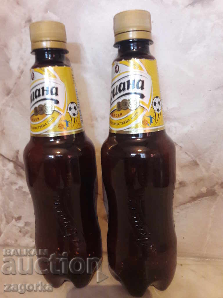 Bottle of football beer Ariana'' - 0.500ml.