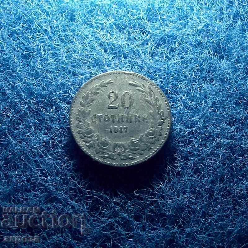20 cenți 1917