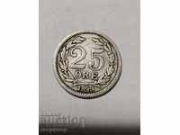 25 yore Sweden 1899 silver
