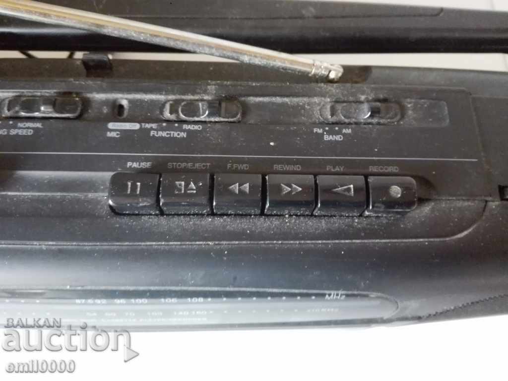 Delivery of Old radio cassette player.