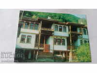 Пощенска картичка Брацигово Поповата къща 1982