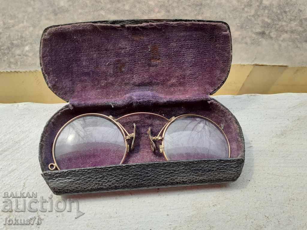 Old Pensne gold-plated glasses - 7 Old Pensne gold-plated glasses - 7